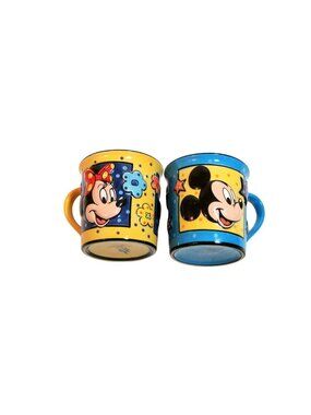 Mickey and Minnie Mouse Mugs Walt Disney World